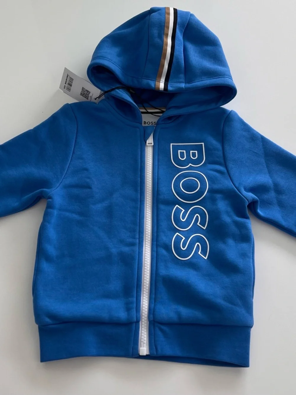 Hugo Boss Kids Zip Jacket & Plush Pants Set – Size 2Y – New NWT